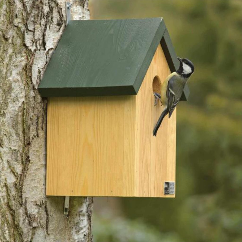 3 ecologische technieken - Nestkast voor mezen - Nestbox for tits